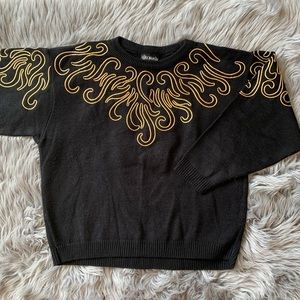 Vintage Eckos Embroidered Sweater